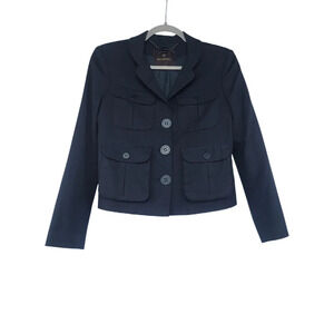 Mulberry Navy Blue Blazer Jacket US Size 0